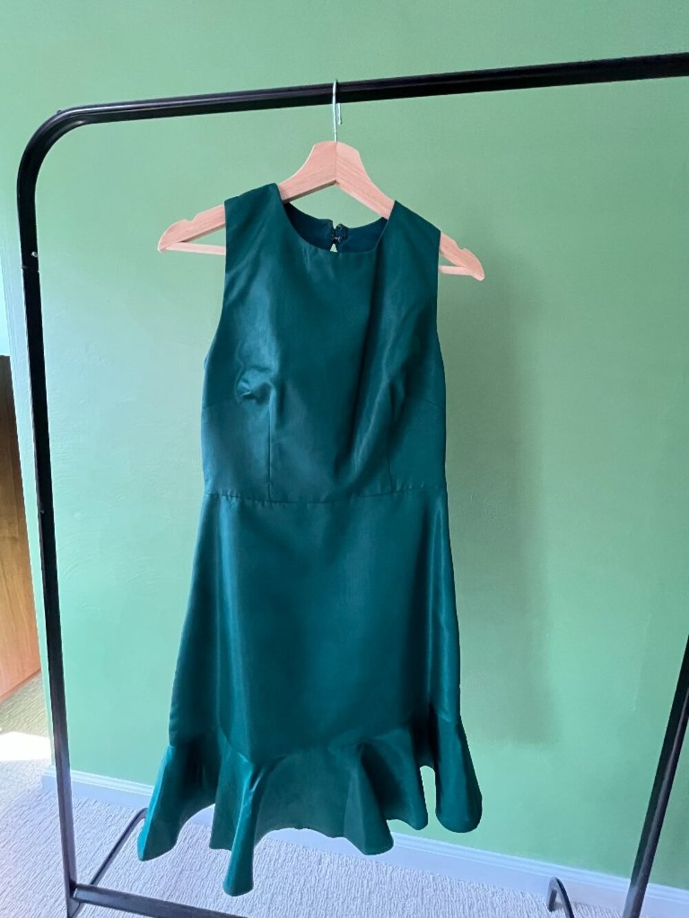 Green Jcrew Party Dress